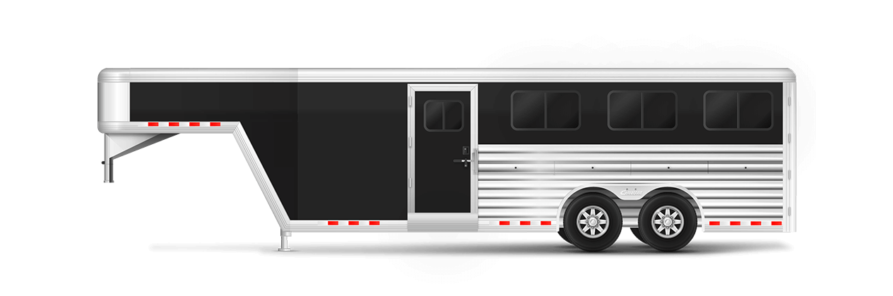 A Cimarron Showstar trailer side profile